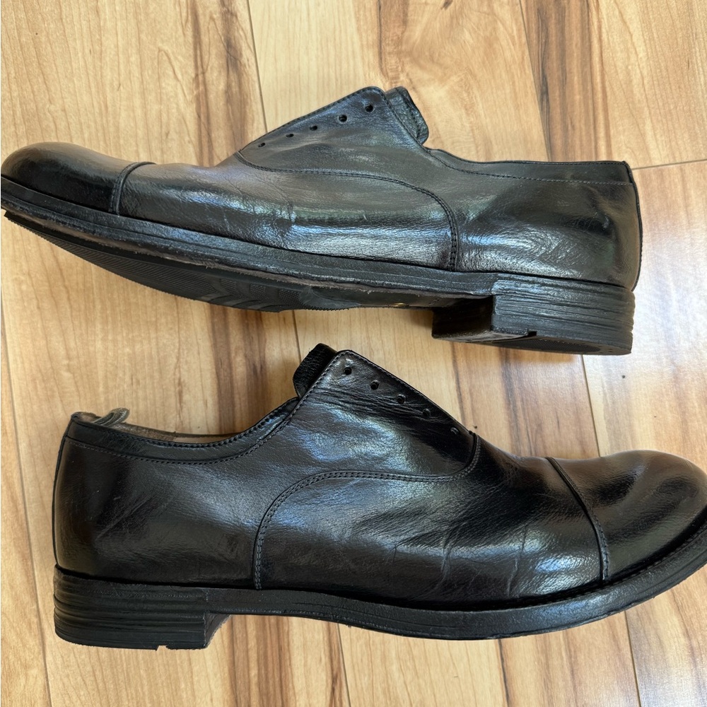 NWOT Officine Creative men’s Black Leather Oxfords